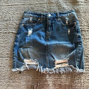 Jean Skirt